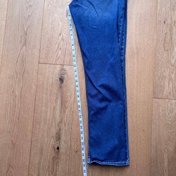 HUDSON BLAKE SLIM STRAIGHT BLUE JEANS - 32 - Picture 12 of 12